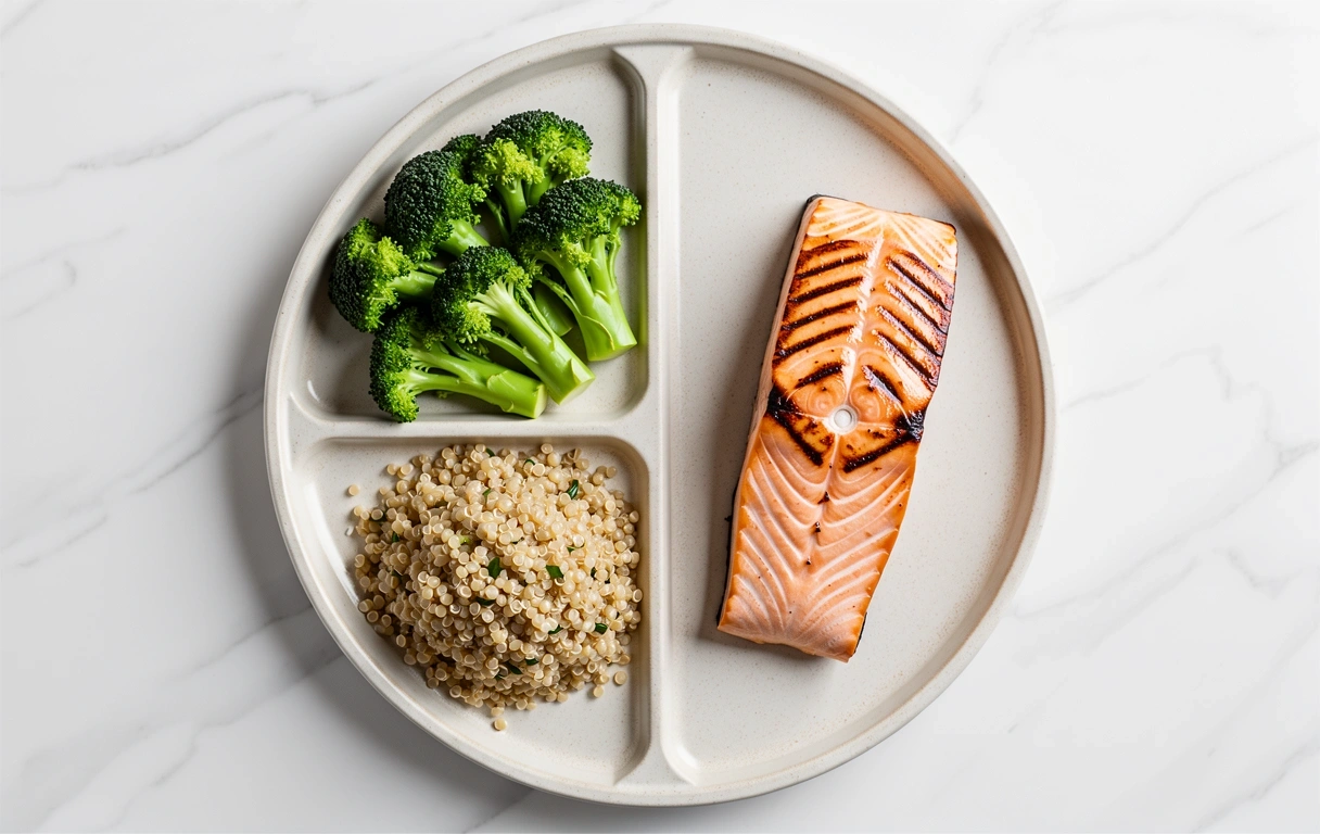 Equilibrio en el plato