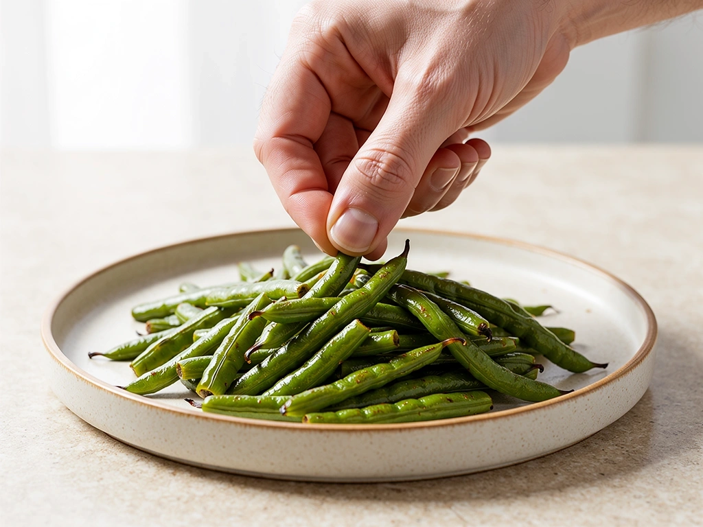 Medida de vegetales con el puño